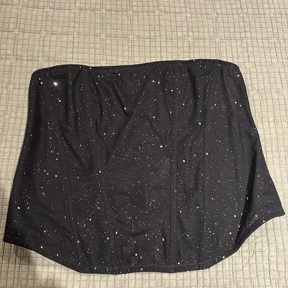Auden sparkle corset top